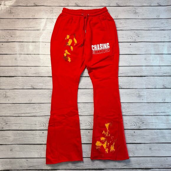 Damar Hamlin Chasing Millions Paint Splatter Hoodie and Pants - Picture 9 of 12